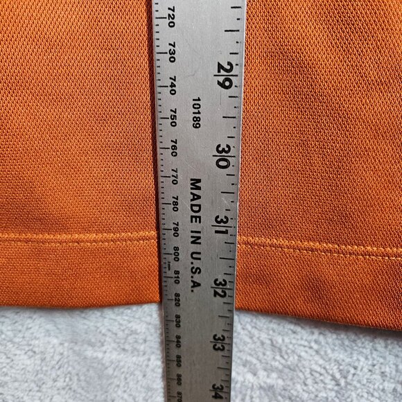 Nike Golf Tour Performance Dri-Fit Polo Shirt Mens XXL Burnt Orange Logo golf - Picture 5 of 10